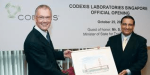 codexis in singapore