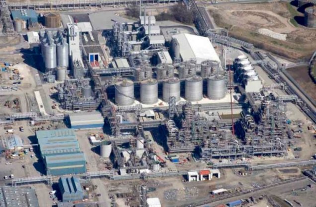 Vivergo bioethanol plant in Hull (England)