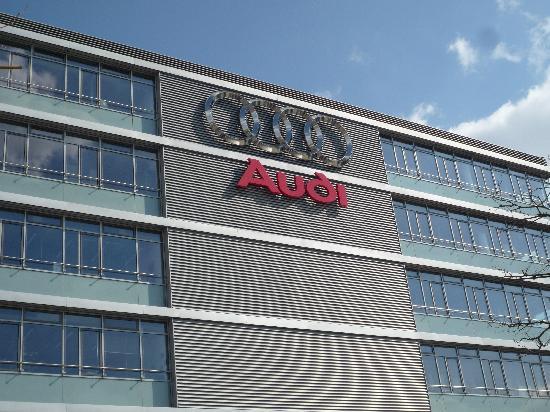 Headquarter of Audi in Ingolstadt (Germany)