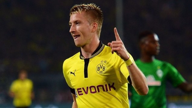 Marco Reus. Evonik is popular as main sponsor of German Football team Borussia Dortmund