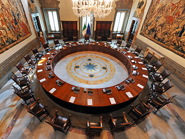 The Italian Council of Ministers